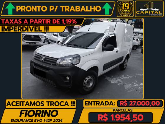 FIAT FIORINO 1.4 MPI FURGÃO ENDURANCE 8V FLEX 2P MANUAL